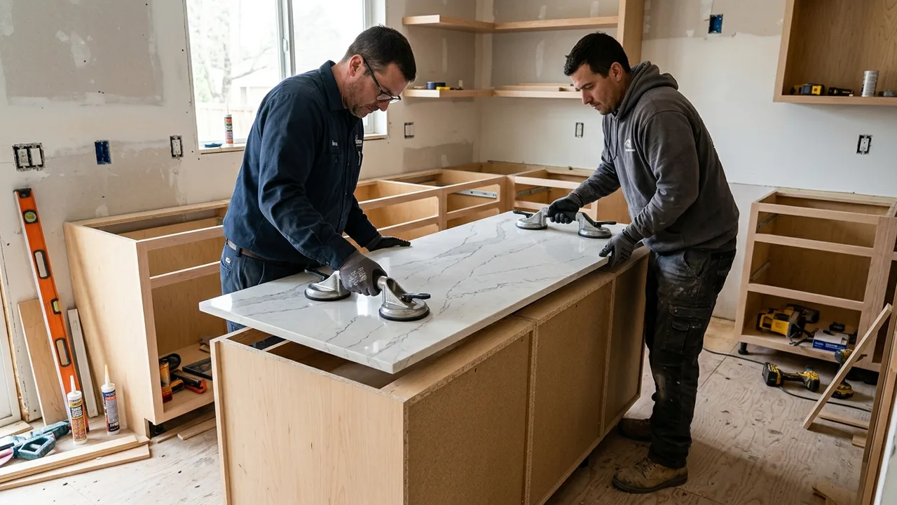 Stone & Benchtop Installation in Eastern Melbourne